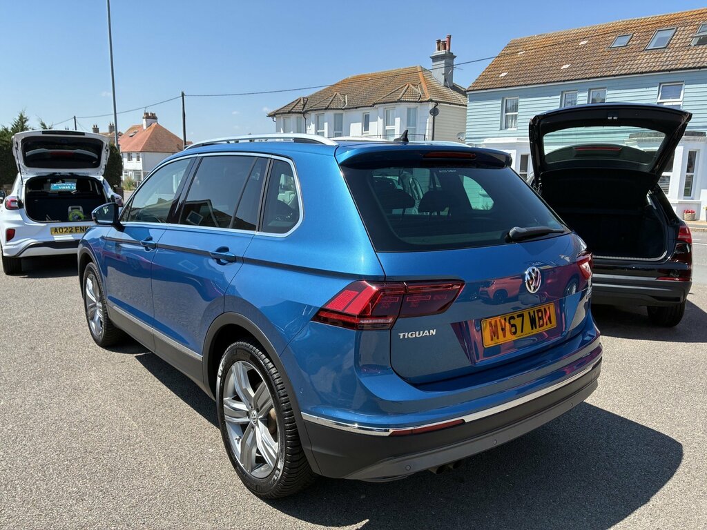 Volkswagen Tiguan Sel 2.0 Tsi 4Motion Euro 6 Suv Dsg S MV67WBN Blue #3