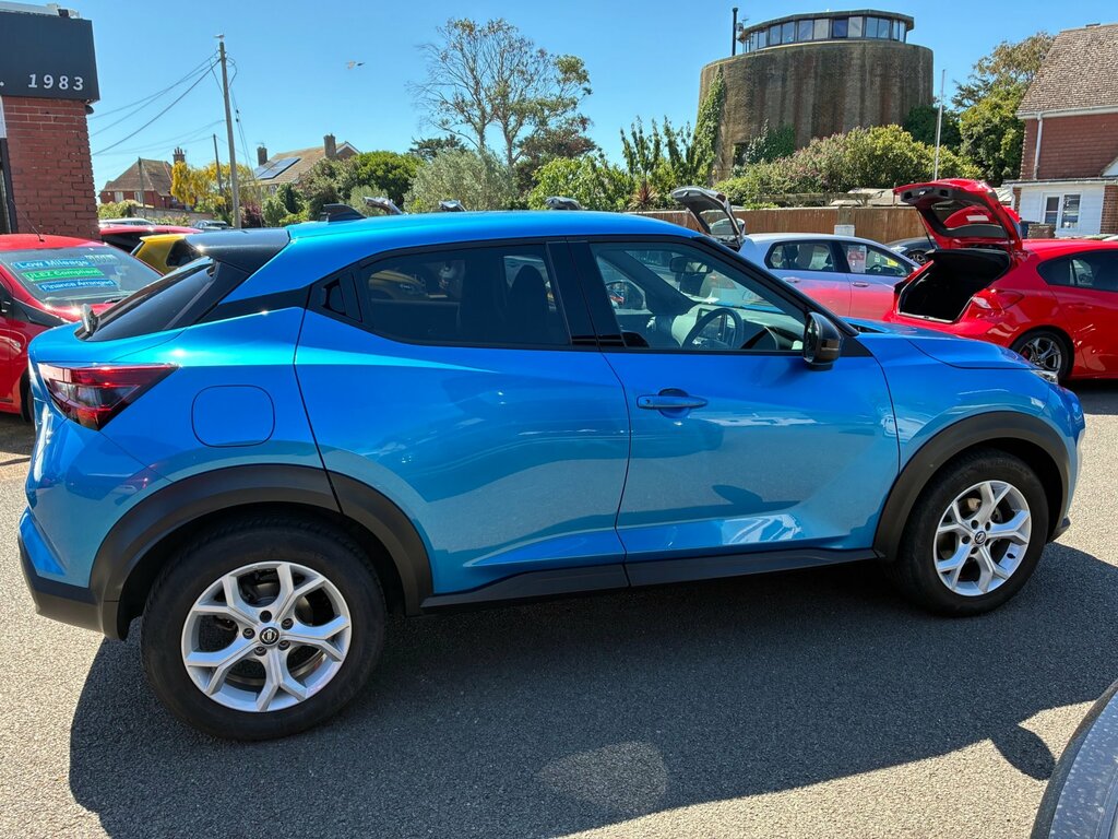 Nissan Juke N-connecta 1.0 Dig-t Euro 6 Ss 7 Su GY22TUH Blue #6