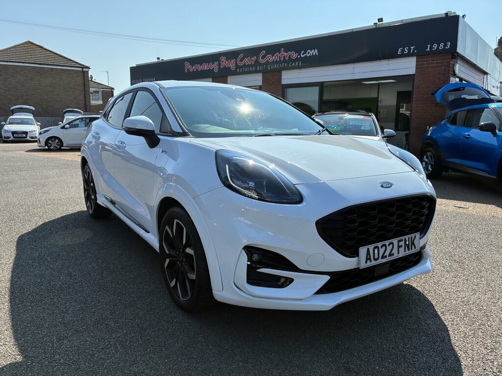 Ford Puma St-line X 1.0T Ecoboost Mhev Suv 6 H White