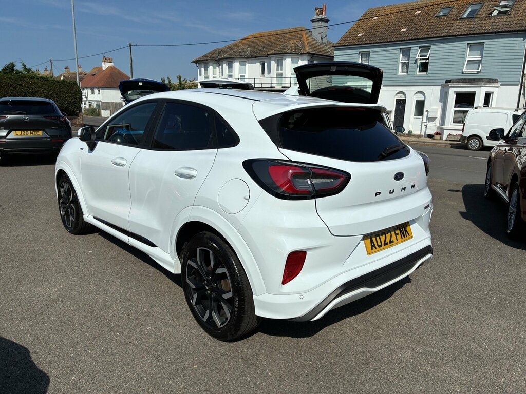 Ford Puma St-line X 1.0T Ecoboost Mhev Suv 6 H White #3