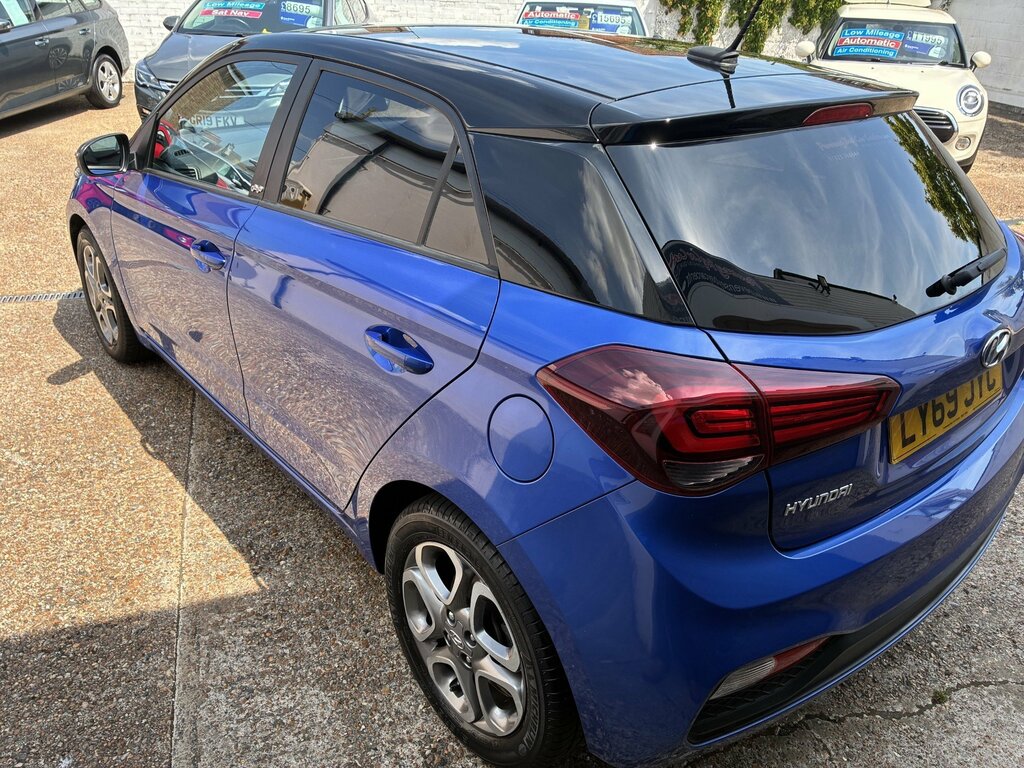 Hyundai I20 Play Special Edn Hatchback 1.2 Euro 6 Petro Blue #3