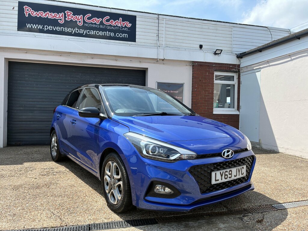 Hyundai I20 Play Special Edn Hatchback 1.2 Euro 6 Petro Blue