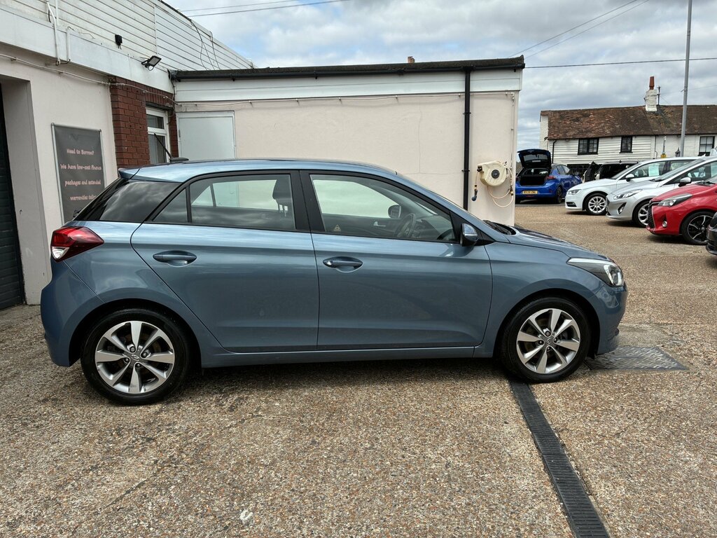 Hyundai I20 Turbo Edition 1.0 T-gdi Hatchback Manu Blue #5