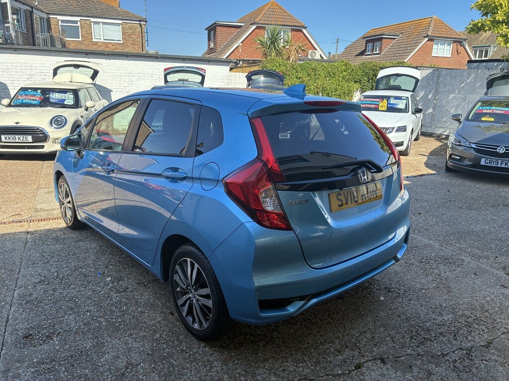 Honda Jazz Ex Hatchback 102 Ps 1.3 I-vtec Euro 6 Blue #3