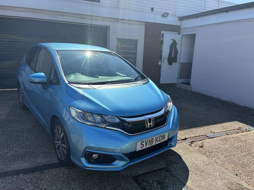 Honda Jazz Ex Hatchback 102 Ps 1.3 I-vtec Euro 6 Blue