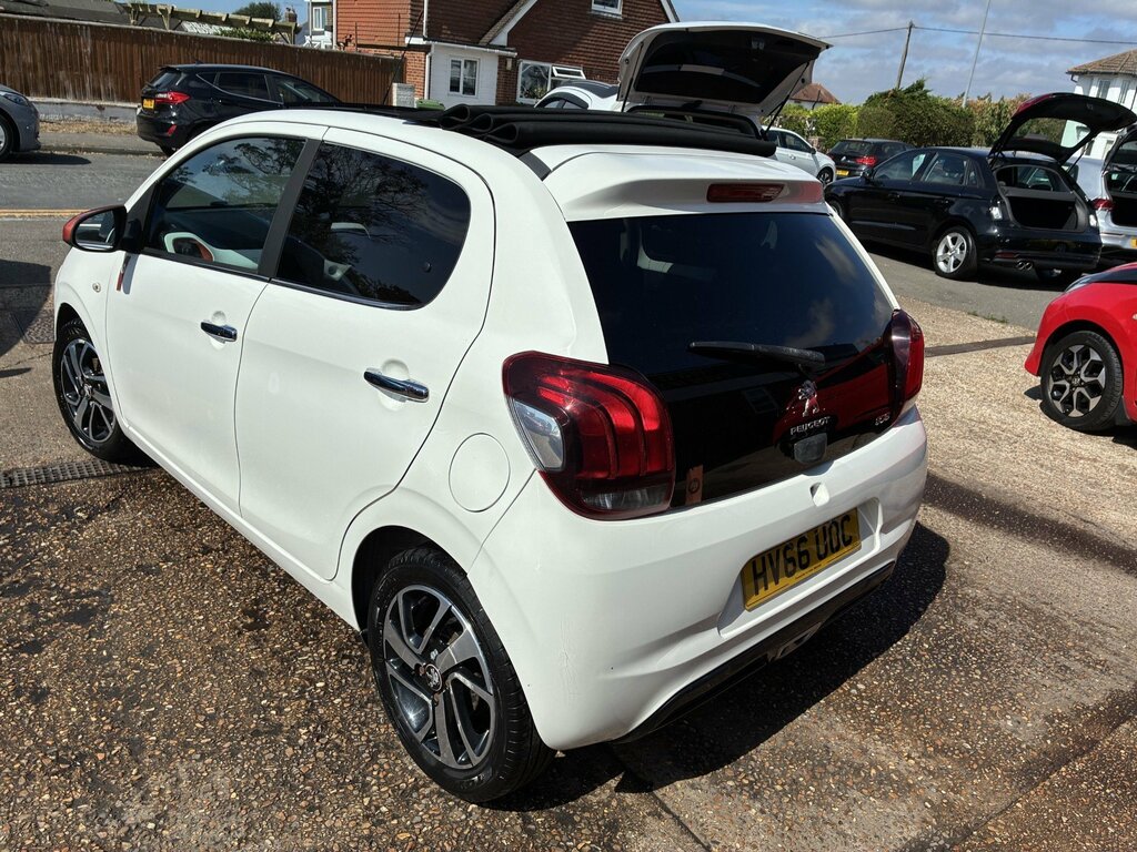 Peugeot 108 1.2 Puretech Roland Garros Top E White #3