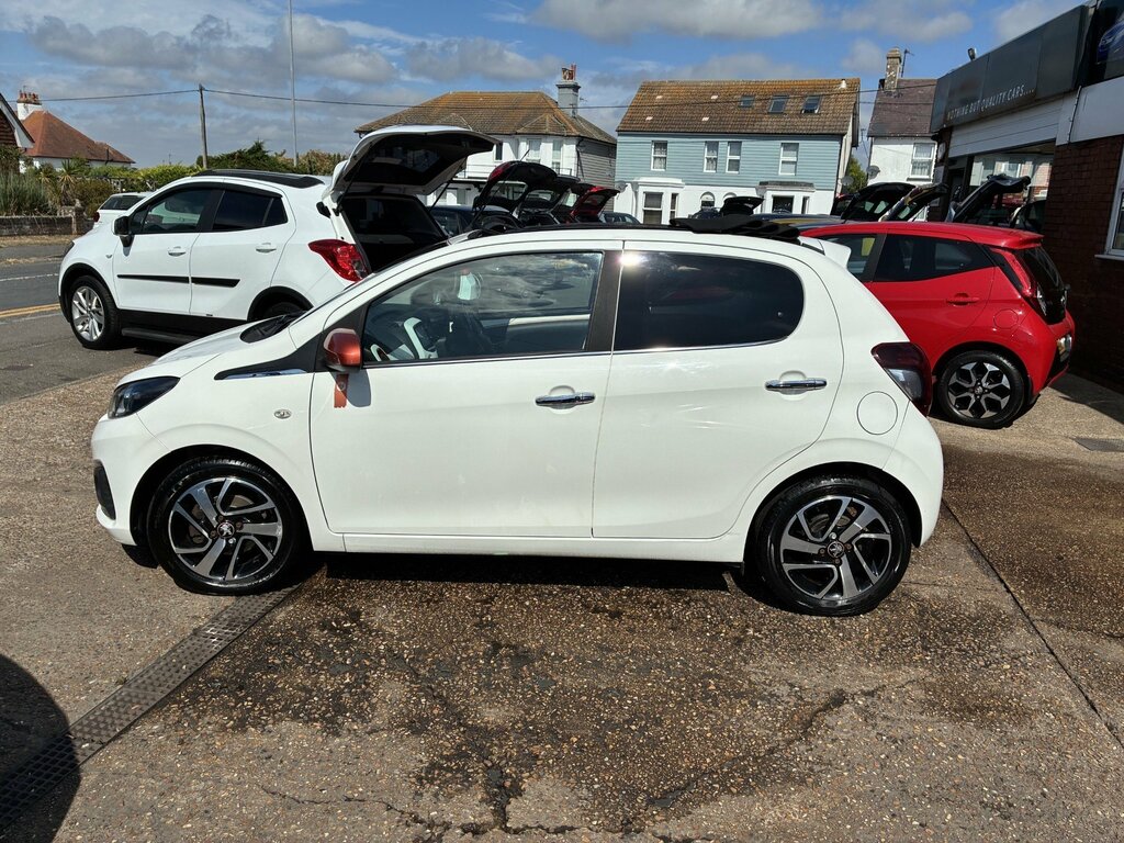 Peugeot 108 1.2 Puretech Roland Garros Top E White #5