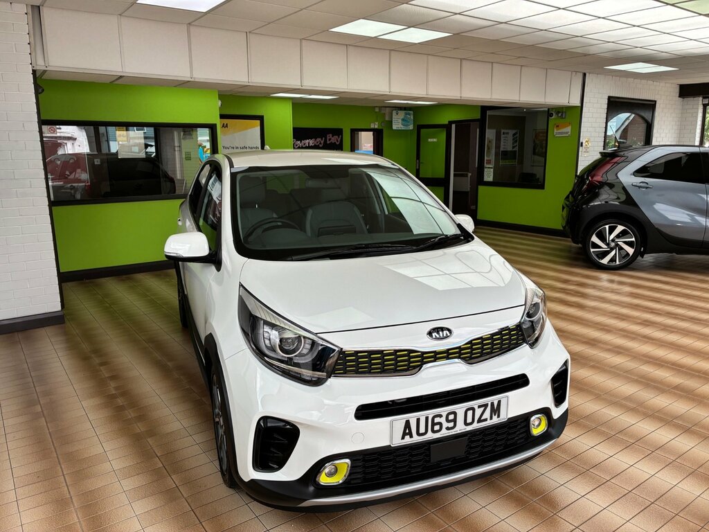 Kia Picanto X-line 1.25 4 Euro 6 83 Bhp A White