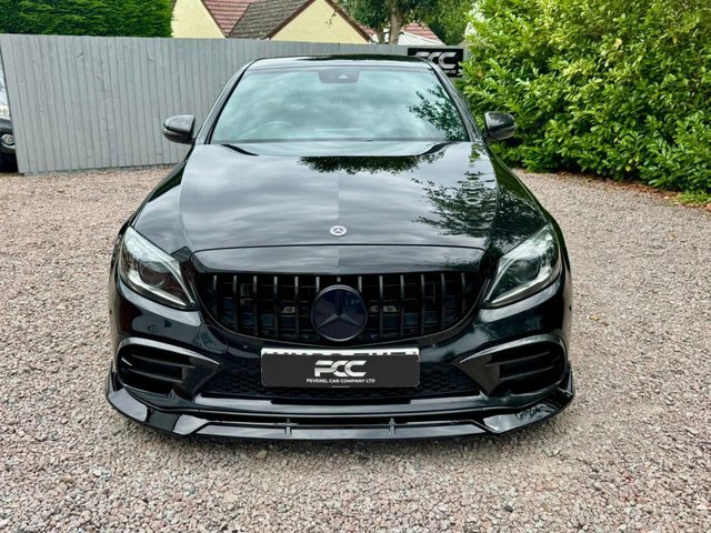 Mercedes-Benz C Class 2019 2.0 C300d Amg Line Premium Saloon Diese KM69FVZ Black #5