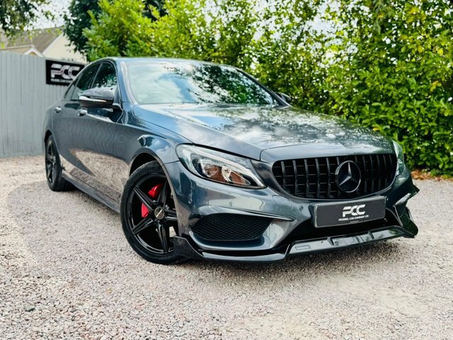 Mercedes-Benz C Class 2015 1.6 C200d Amg Line Premium Saloon Diese Grey #4