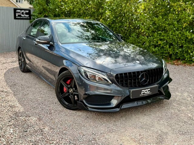 Mercedes-Benz C Class 2015 1.6 C200d Amg Line Premium Saloon Diese Grey