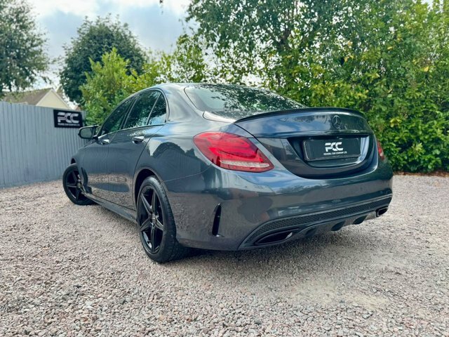 Mercedes-Benz C Class 2015 1.6 C200d Amg Line Premium Saloon Diese Grey #2