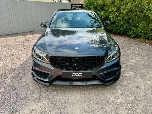 Mercedes-Benz C Class 2015 1.6 C200d Amg Line Premium Saloon Diese Grey #5