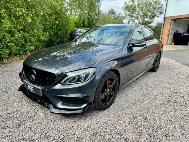 Mercedes-Benz C Class 2015 1.6 C200d Amg Line Premium Saloon Diese Grey #6