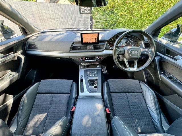 Audi Q5 2018 2.0 Tfsi S Line Suv S Tronic Quatt Black #3