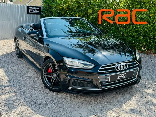 Audi A5 2018 2.0 Tfsi S Line Convertible S Tron Black