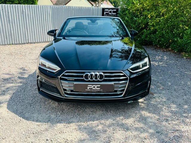 Audi A5 2018 2.0 Tfsi S Line Convertible S Tron HG67RWY Black #5