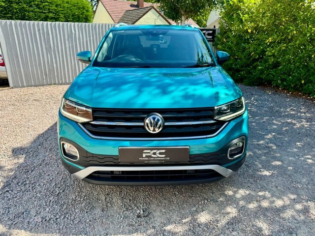Volkswagen T-Cross 2019 1.6 Tdi Sel Suv Dsg Euro 6 Ss Blue #5