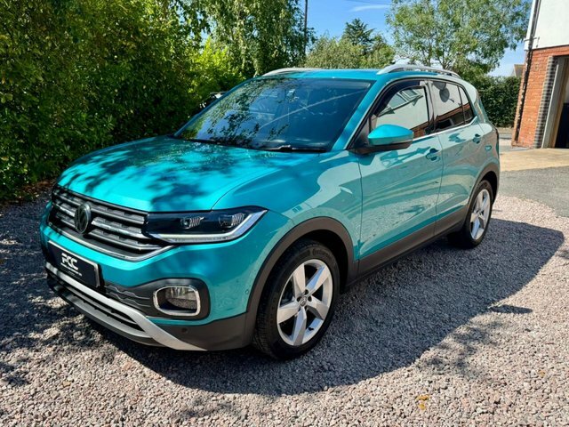 Volkswagen T-Cross 2019 1.6 Tdi Sel Suv Dsg Euro 6 Ss Blue #6
