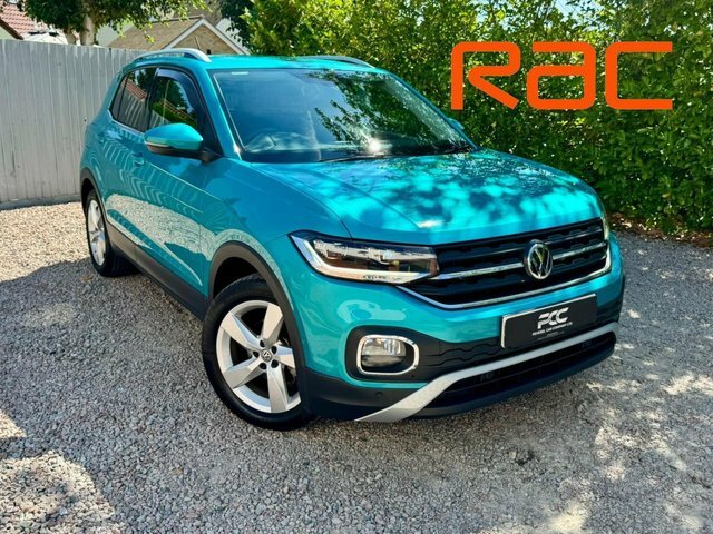 Volkswagen T-Cross 2019 1.6 Tdi Sel Suv Dsg Euro 6 Ss Blue