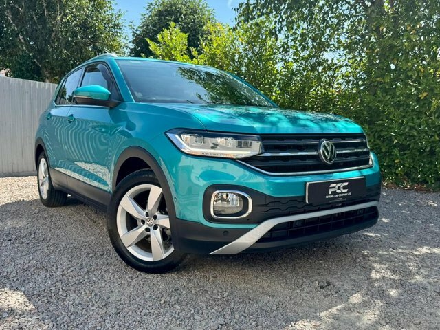 Volkswagen T-Cross 2019 1.6 Tdi Sel Suv Dsg Euro 6 Ss Blue #4