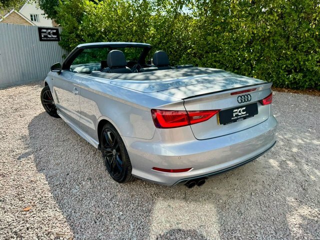 Audi A3 Cabriolet 2016 1.8 Tfsi S Line Convertible S Tron RA16YRT Silver #2