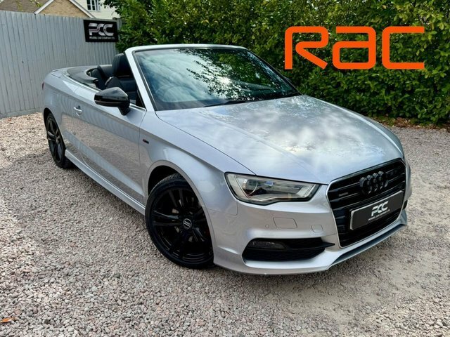 Audi A3 Cabriolet 2016 1.8 Tfsi S Line Convertible S Tron RA16YRT Silver