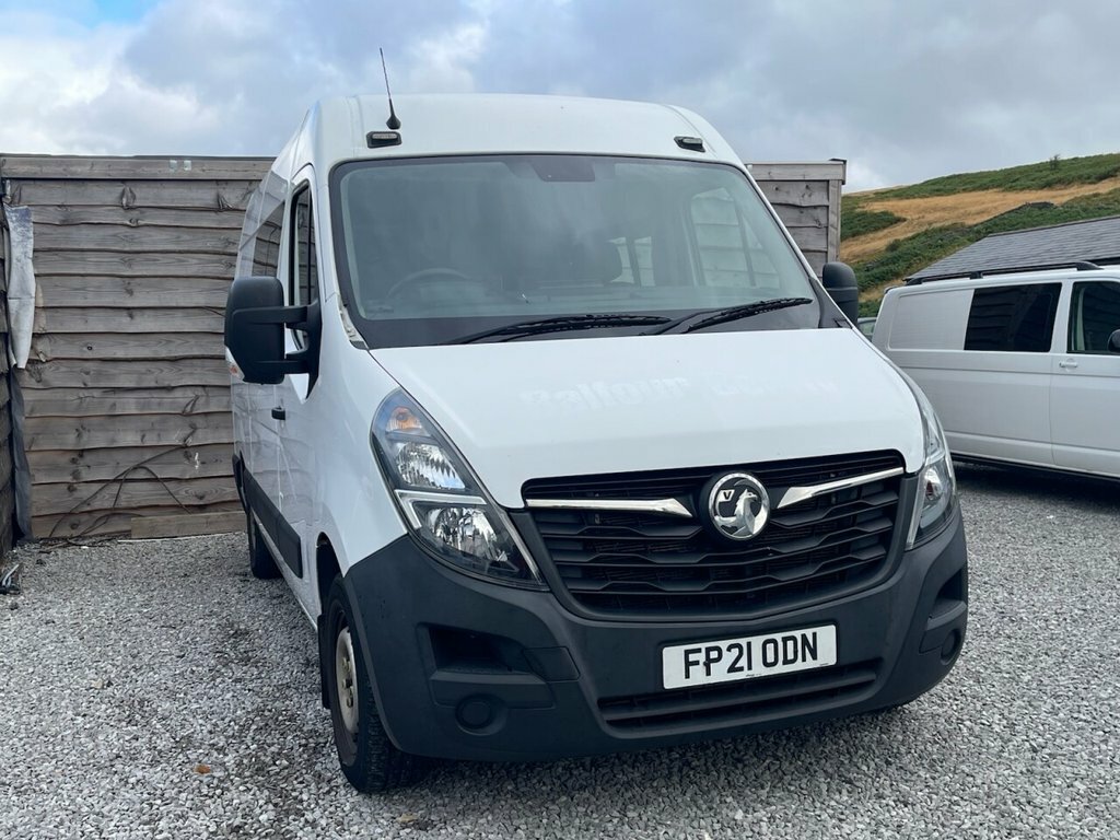 Vauxhall Movano 2021 2.3 Cdti 3500 Biturbo Edition Panel Van D White #17