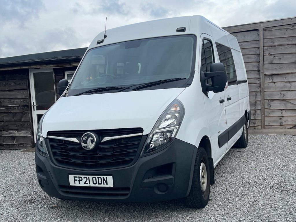 Vauxhall Movano 2.3L Edition White #3