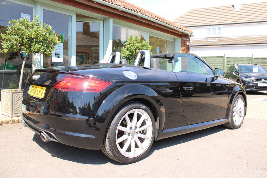 Audi TT 1.8 Tfsi Sport Roadster Euro 6 Ss Black #4