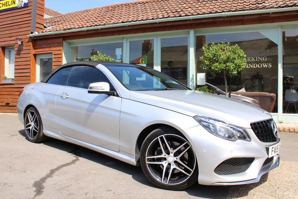 Mercedes-Benz E Class 2.1 Bluetec Amg Line Premium Cabriolet G-tronic