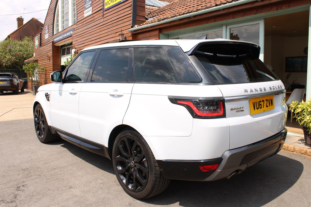 Land Rover Range Rover Sport 2.0 Si4 Hse 4Wd Euro 6 Ss VU67ZVW White #2