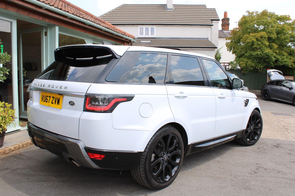 Land Rover Range Rover Sport 2.0 Si4 Hse 4Wd Euro 6 Ss VU67ZVW White #4