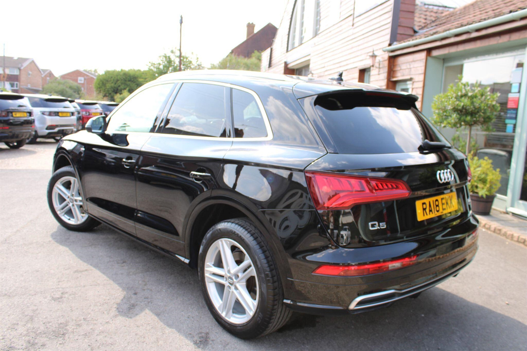 Audi Q5 2.0 Tfsi S Line S Tronic Quattro Euro 6 Ss Black #3