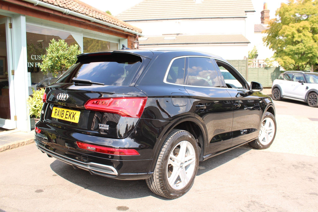 Audi Q5 2.0 Tfsi S Line S Tronic Quattro Euro 6 Ss Black #4