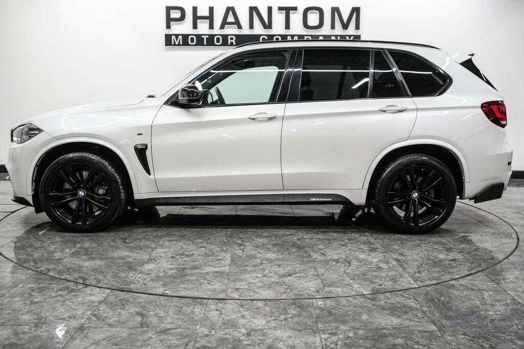 BMW X5 3.0 M50d Xdrive Euro 6 Ss White #3