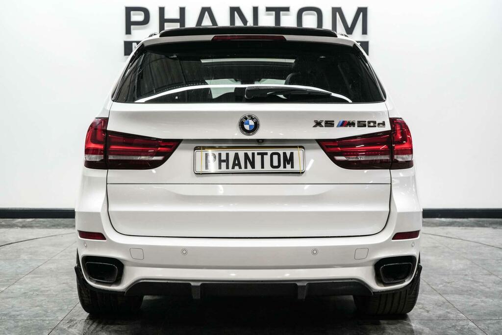 BMW X5 3.0 M50d Xdrive Euro 6 Ss White #4