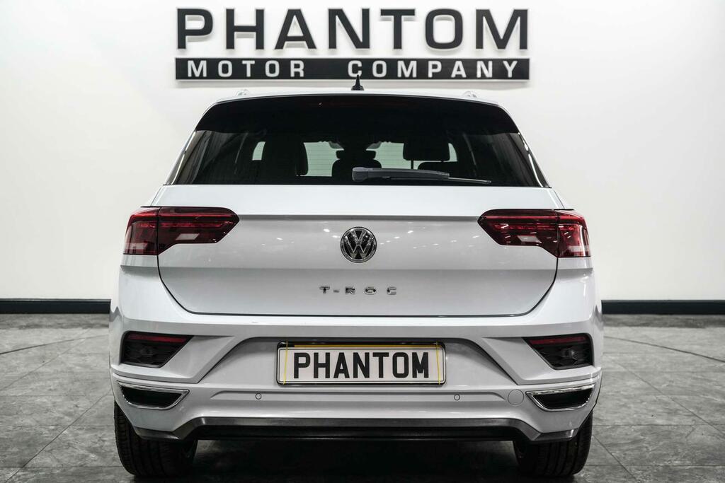 Volkswagen T-Roc 2.0 Tdi R-line Dsg Euro 6 Ss Silver #4