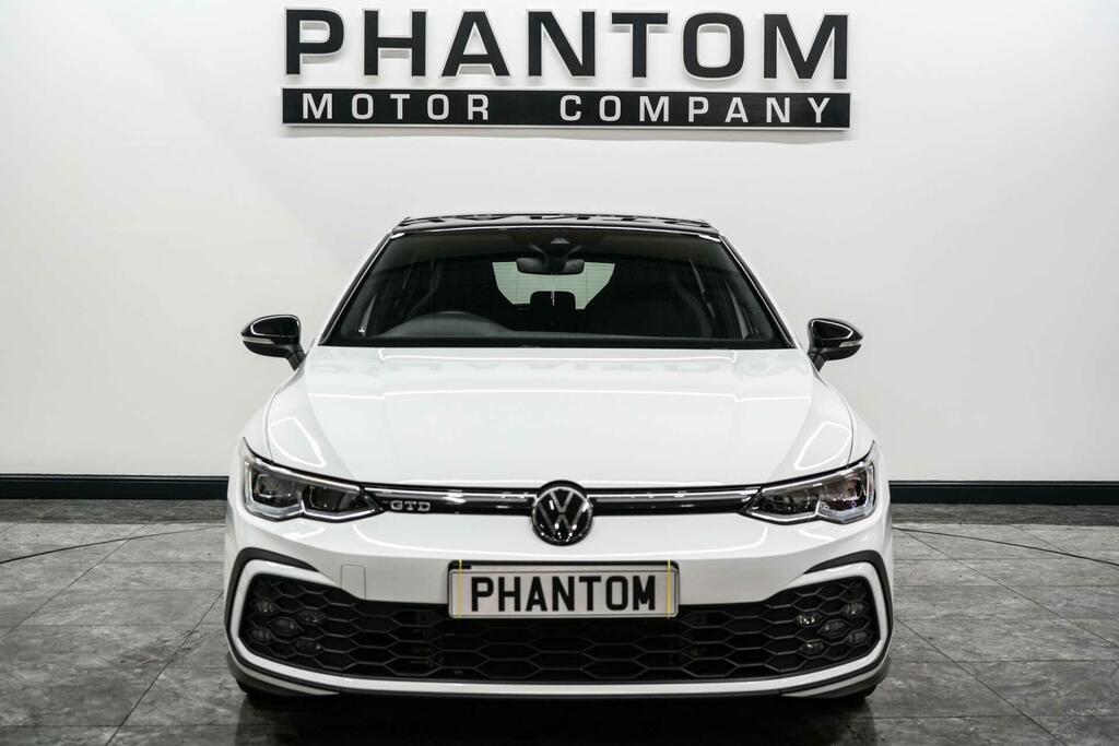 Volkswagen Golf 2.0 Tdi Gtd Dsg Euro 6 Ss White #2