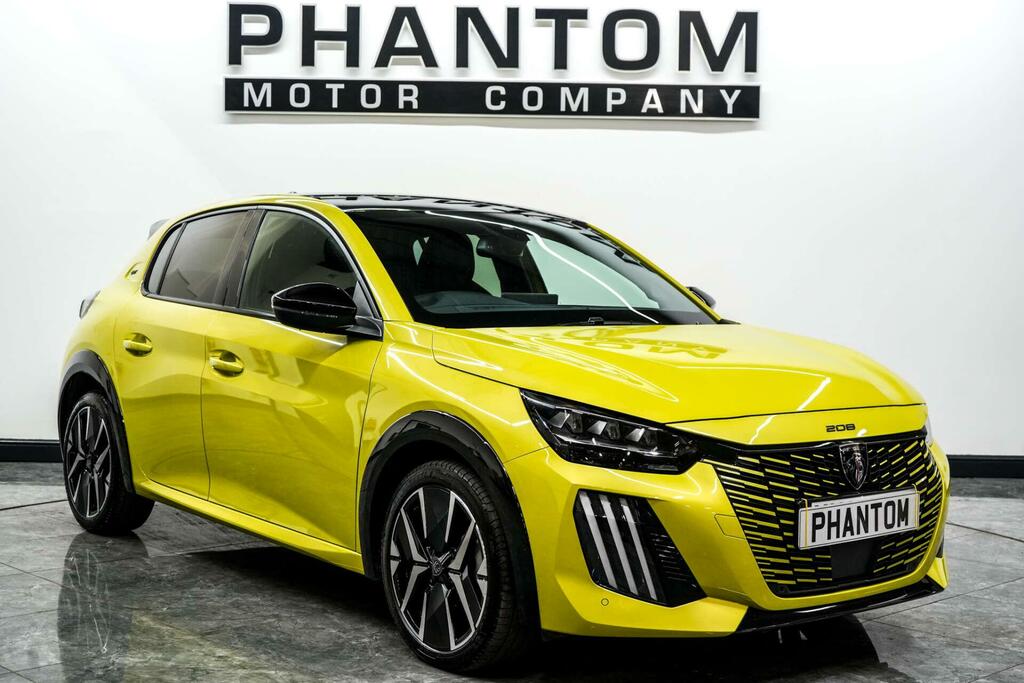 Peugeot 208 Gt Yellow