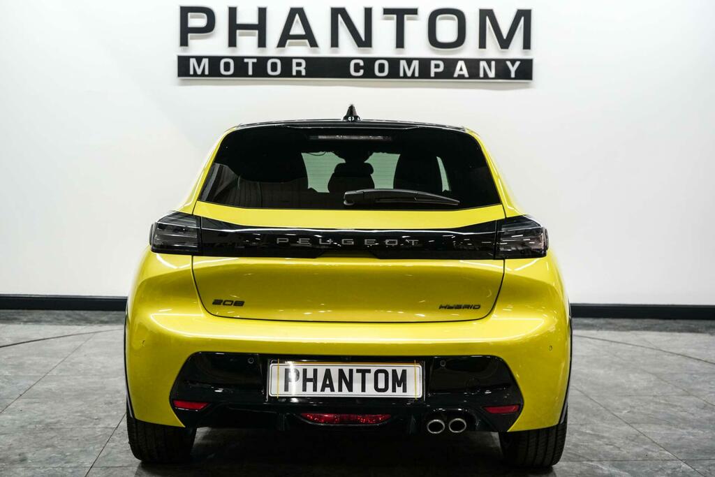 Peugeot 208 Gt Yellow #4