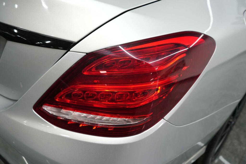 Mercedes-Benz C Class Saloon 2.1 C220 Bluetec Amg Line G-tronic Euro 6 Silver #8