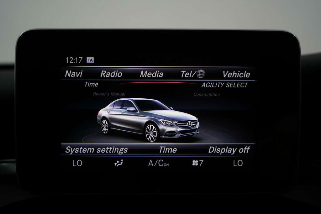 Mercedes-Benz C Class Saloon 2.1 C220 Bluetec Amg Line G-tronic Euro 6 Silver #33