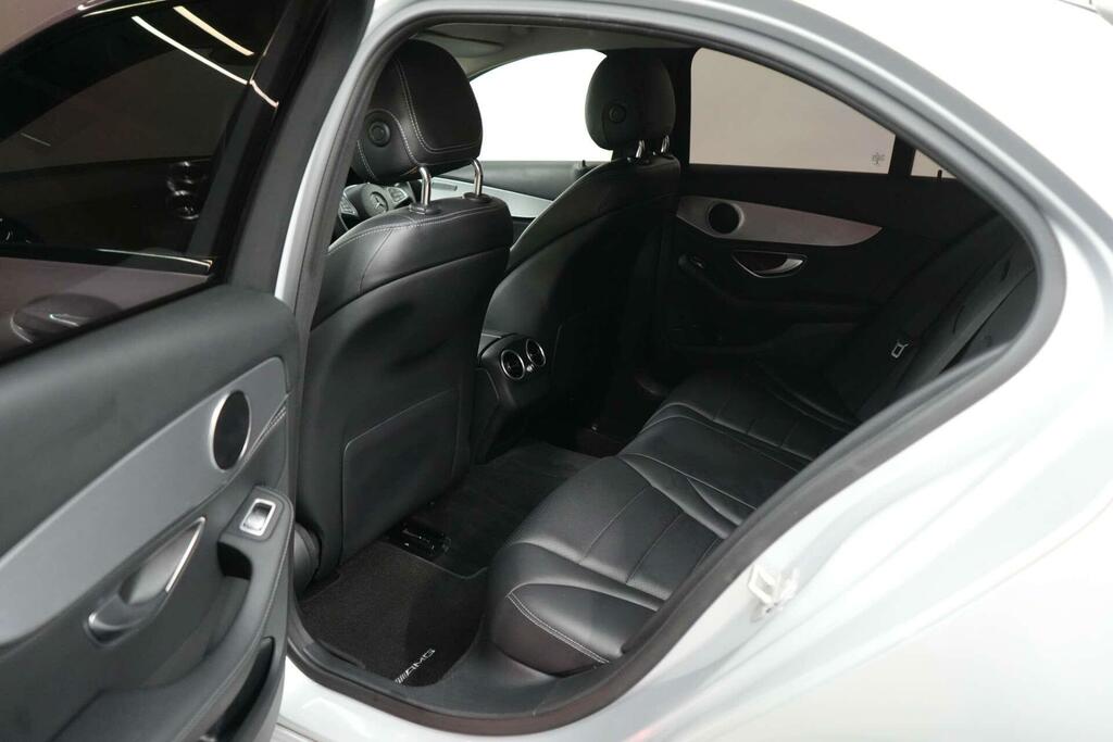 Mercedes-Benz C Class Saloon 2.1 C220 Bluetec Amg Line G-tronic Euro 6 Silver #15