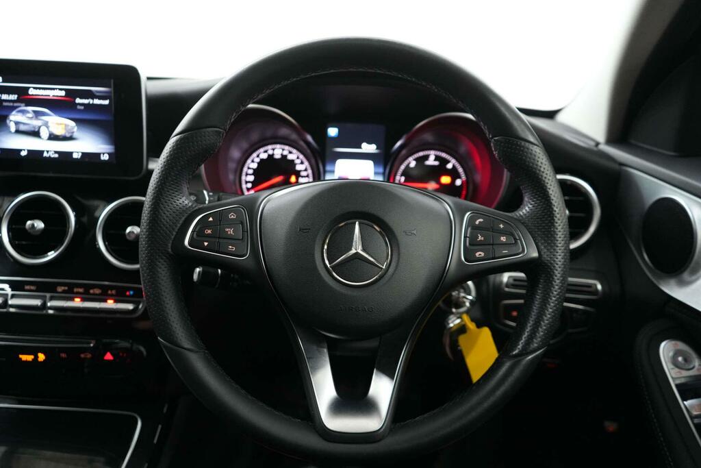 Mercedes-Benz C Class Saloon 2.1 C220 Bluetec Amg Line G-tronic Euro 6 Silver #40