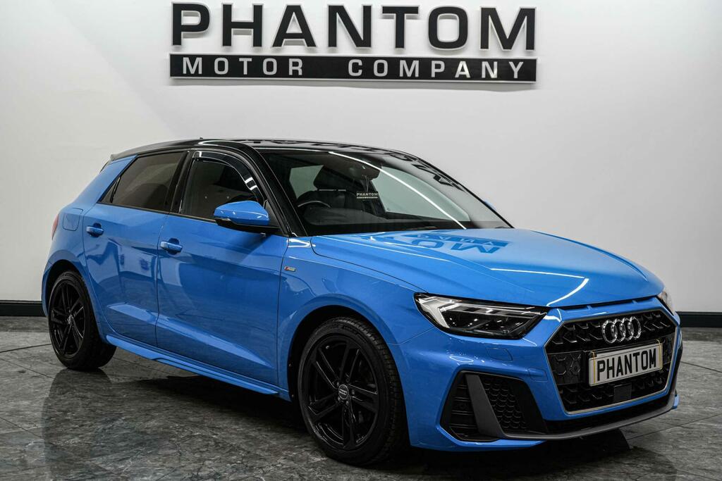 Audi A1 S Line Blue