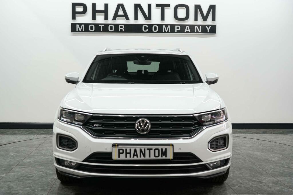 Volkswagen T-Roc 1.6 Tdi R-line Euro 6 Ss White #2
