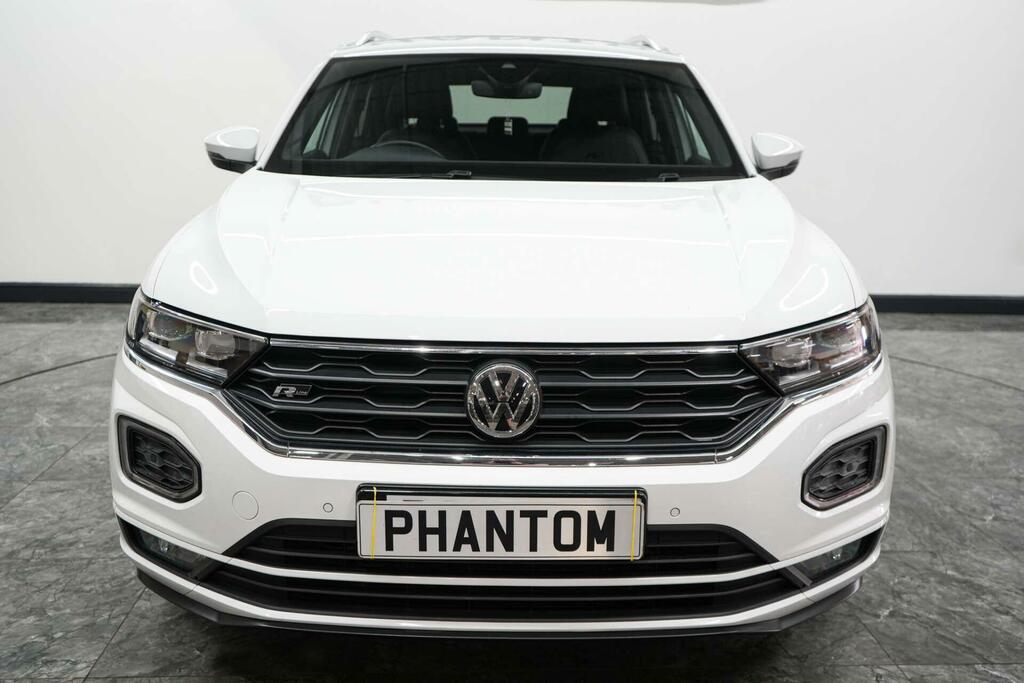 Volkswagen T-Roc 1.6 Tdi R-line Euro 6 Ss White #5