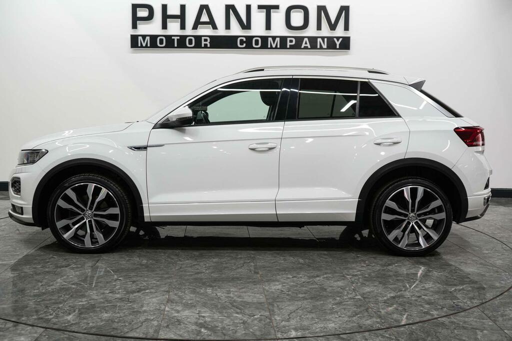 Volkswagen T-Roc 1.6 Tdi R-line Euro 6 Ss White #3