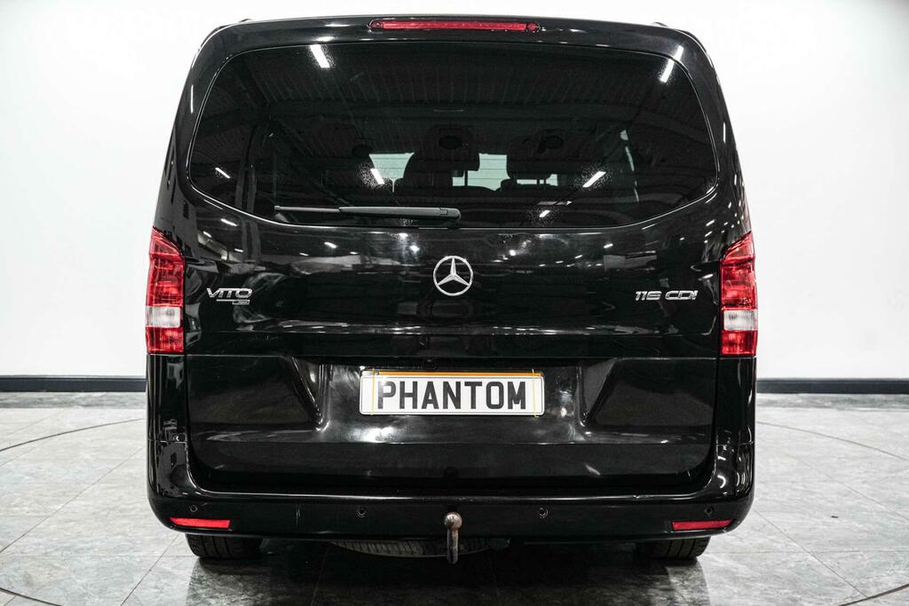 Mercedes-Benz Vito 2.0 116 Cdi Premium Crew Van Double Cab Black #4